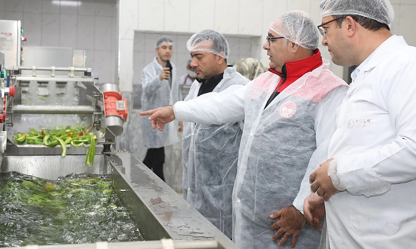 Elazığ'da yemek üretim işletmesine gıda denetimi