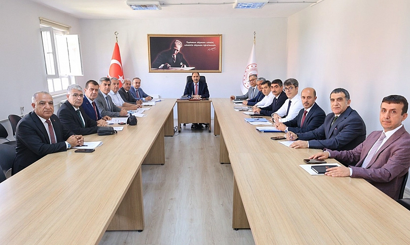 Elazığ'da yeni eğitim yılı hazırlıkları masaya yatırıldı