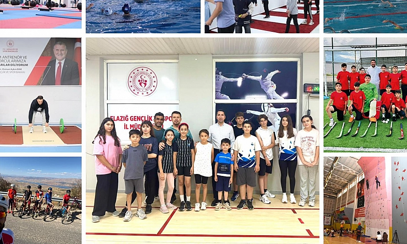 Elazığ'da yeni spor branşlarıyla geleceğe yatırım