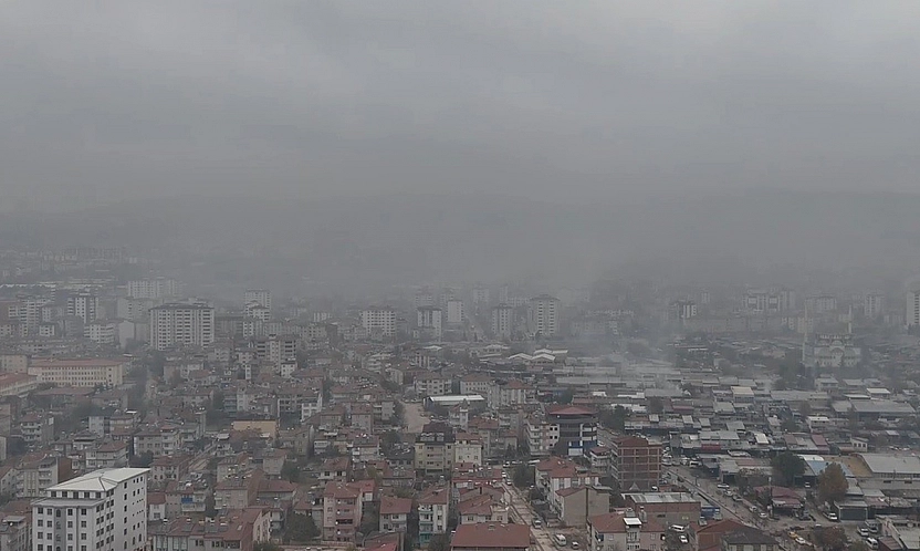 Elazığ'da yoğun sis etkili oldu