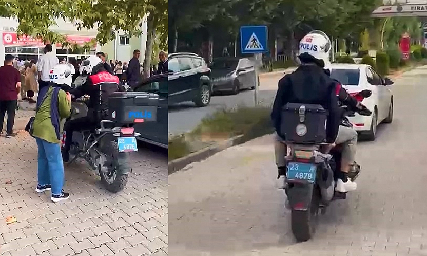 Elazığ'da yürekleri ısıtan görüntü