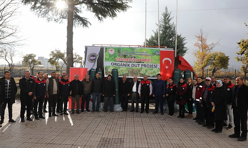 Elazığ'da 'Zahmetsiz Rahmet Dut' Projesinde yeni dönem başladı