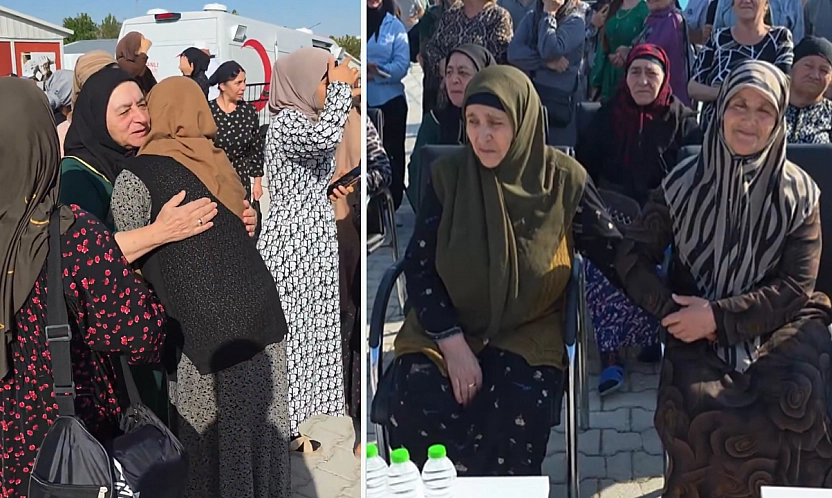 Elazığ'dan Ahlat'a duygusal uğurlama: 242 Ahıska Türkü yola çıktı