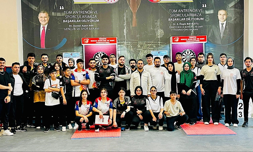 Elazığ'dan dartta tarihi derece: Türkiye üçüncülüğü geldi