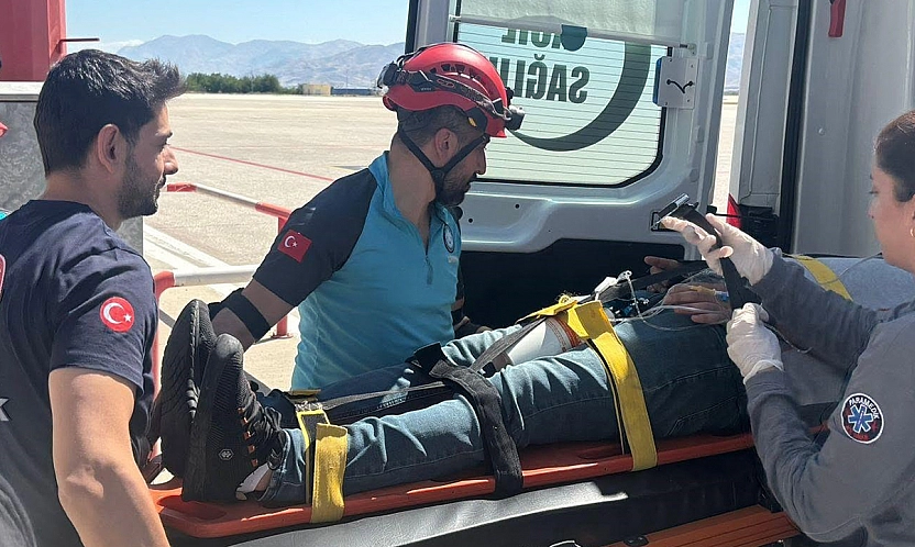 Elazığ Havalimanı'nda deprem tatbikat