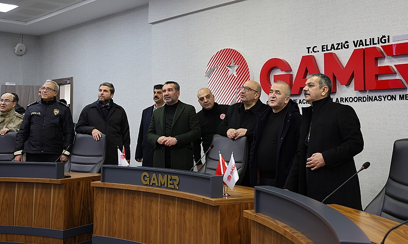 Elazığ il protokolü GAMER'i ziyaret etti