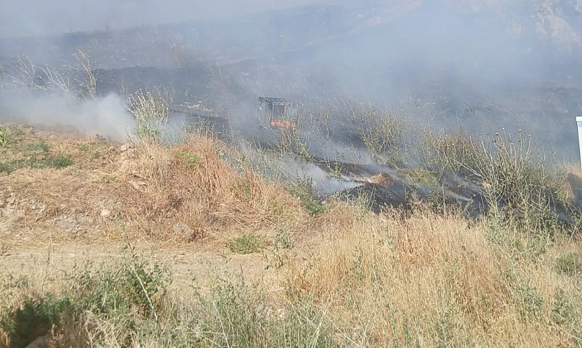 Elazığ İtfaiyesi'nden 19 farklı noktada çıkan yangınlara müdahale