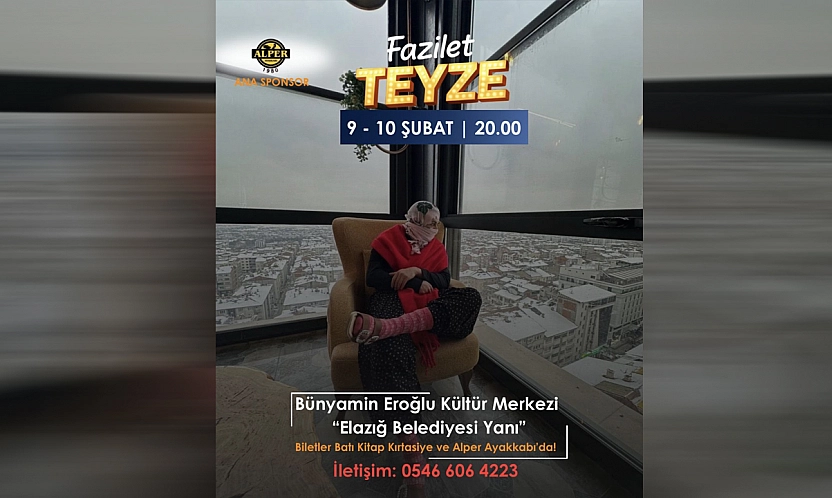 Elazığ kahkahaya doyacak