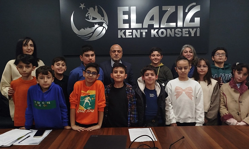 Elazığ Kent Konseyi Çocuk Meclisi 2026 planlaması için toplandı