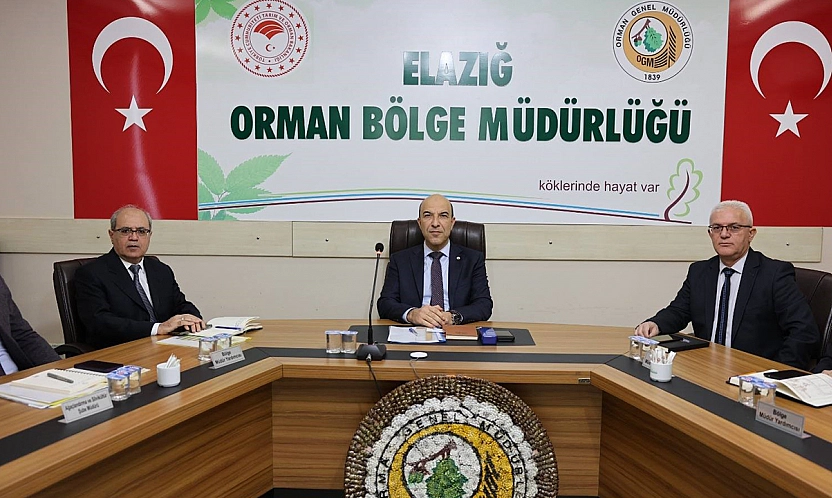 Elazığ Orman Bölge Müdürlüğü'nde 2026 planlama toplantısı yapıldı