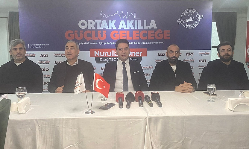 Elazığ TSO Başkan Adayı Nurullah Öner, gazetecilerle kahvaltıda buluştu