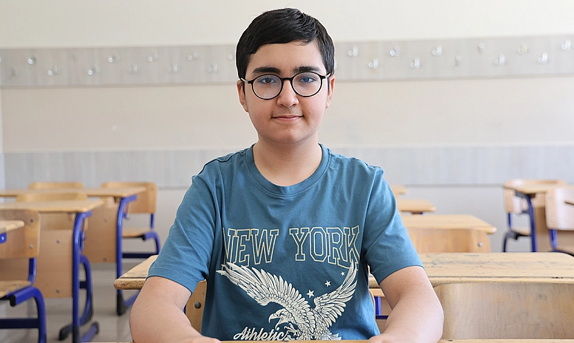 Elazığlı Sefa Fırat LGS'de Türkiye birincisi oldu