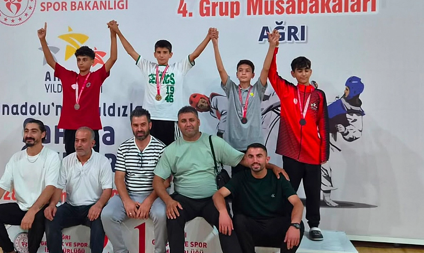 Elazığlı Taekwondocular Doğu Grubu Şampiyonası'ndan Derecelerle Döndü