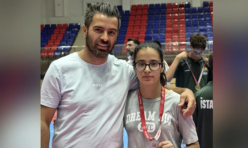 Elazığlı Zehra Ayza Çınar, Anadolu Yıldızlar Ligi Türkiye şampiyonu oldu