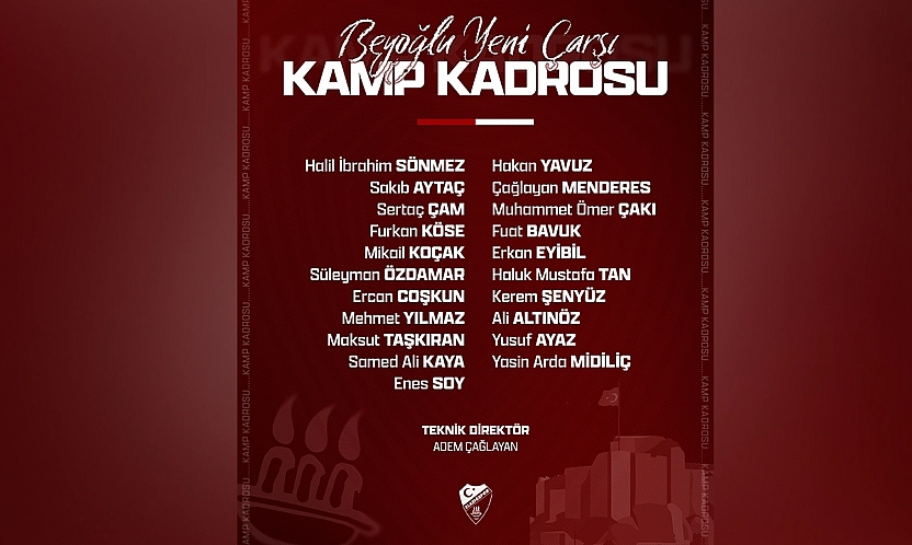 Elazığspor 21 futbolcuyla İstanbul'a gidiyor