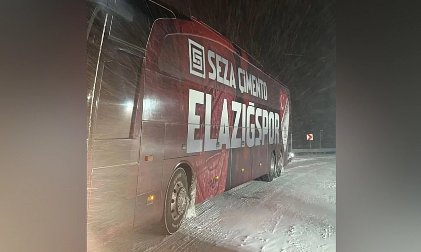 Elazığspor'a kar engelli
