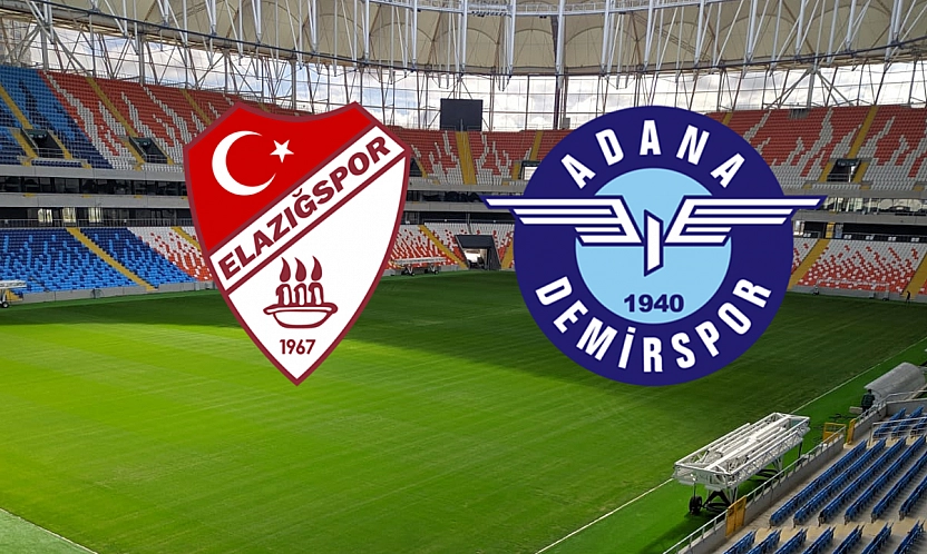 Elazığspor – Adana Demirspor maçı canlı anlatım