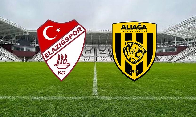 Elazığspor – Aliağa FK maçı canlı anlatım