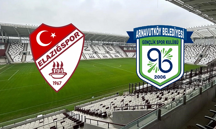 Elazığspor- Arnavutköy Belediyesi SK maçı hangi kanalda?