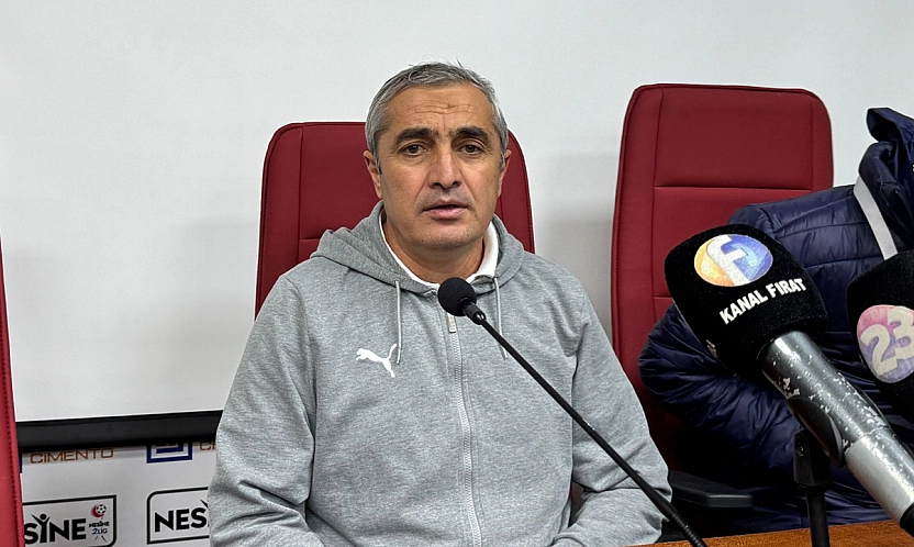 Elazığspor Teknik Direktörü Mustafa Sarıgül: 'Özür dileriz'