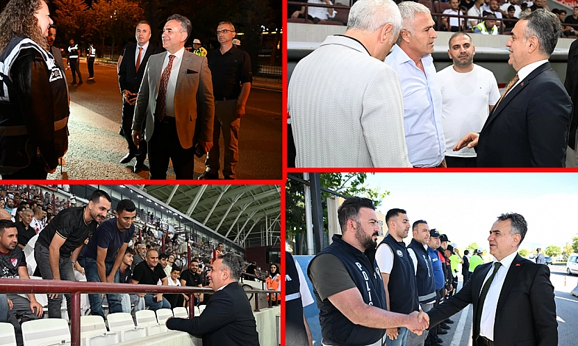 Emniyet sahada Elazığ güvende