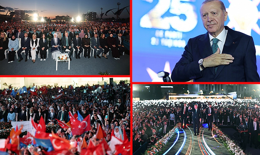 Erdoğan: 'Türkiye'yi her alanda büyütmenin kıvancını yaşıyoruz'
