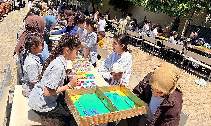 Erimli'de akıl ve zeka oyunları turnuvası düzenlendi