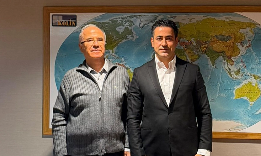 ETSO Başkan Adayı Ahmet Ballıca, Ankara'da Celal Koloğlu'nu ziyaret etti