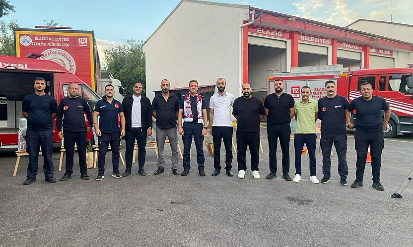 Gakgoşlar'dan itfaiyeye anlamlı ziyaret