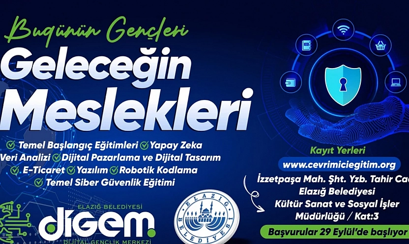 Geleceğin Meslekleri Yeni Dönem Eğitim Programı başlıyor