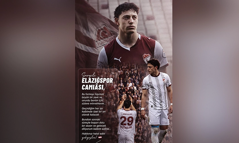 Haluk Mustafa Tan'dan Elazığspor'a veda mesajı