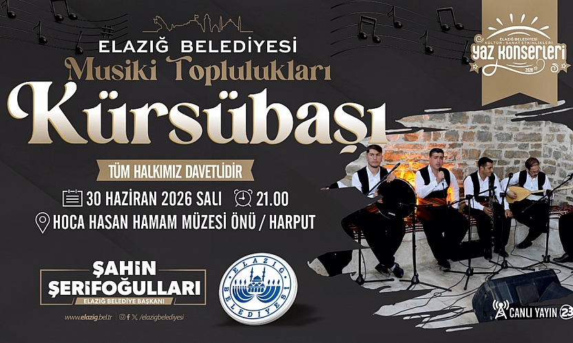 Harput'ta kürsübaşı rüzgarı
