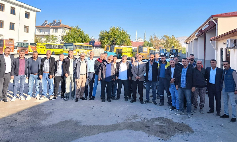 Hizmet-İş Sendikası Elazığ Şube Başkan Adayı Ertürk, saha çalışmalarını sürdürüyor