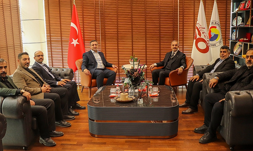 HÜDA-PAR heyetinden başkan Alan'a ziyaret