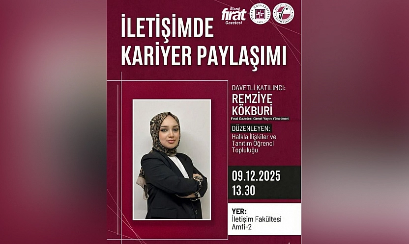 İletişimde Kariyer Günlerinin konuğu Remziye Kökburi olacak