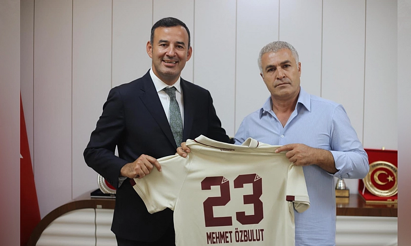 İş İnsanı Mehmet Özbulut'tan Elazığspor'a ziyaret