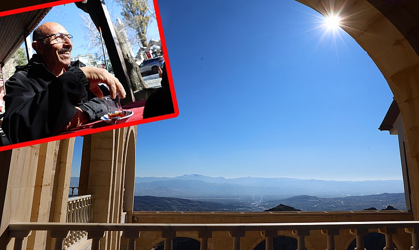 Kar Beklenen Elazığ'da Harput baharı yaşıyor