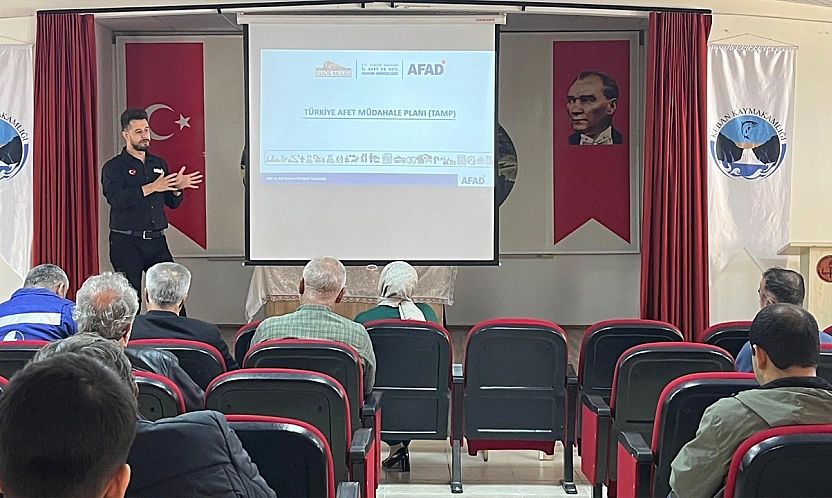 Keban'da afet ve acil durum hazırlıkları değerlendirildi