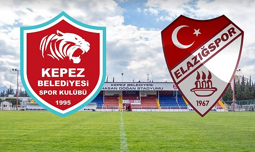 Kepezspor A.Ş - Elazığspor maçı canlı anlatım