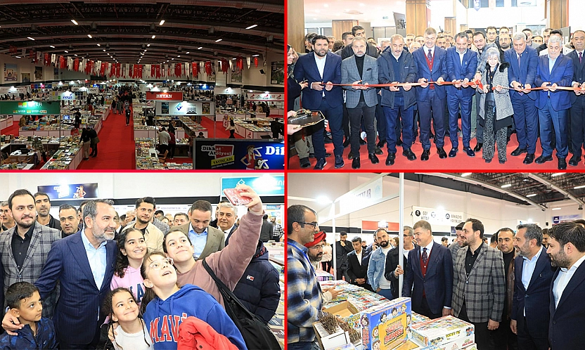 Kitap fuarına yoğun ilgi