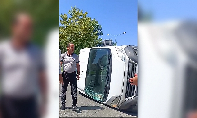 Kültür park Dörtyol Kavşağı'nda kaza