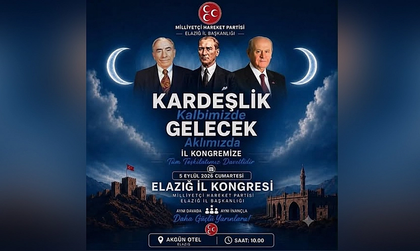 MHP Elazığ İl Başkanlığı kongre tarihini açıkladı