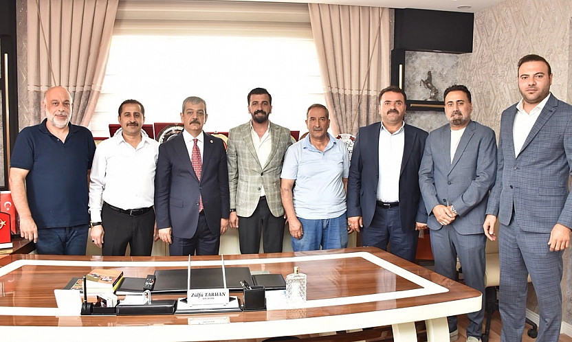 Milletvekili Keleş, Ticaret Müdürlüğü, Esnaf Odası ve KOSGEB'i ziyaret etti