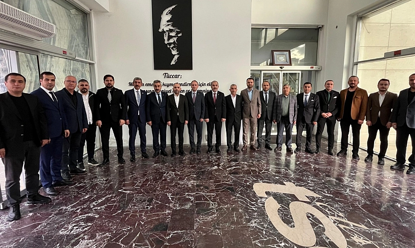 MÜSİAD Elazığ Şubesi'nden Başkan Alan'a hayırlı olsun ziyareti