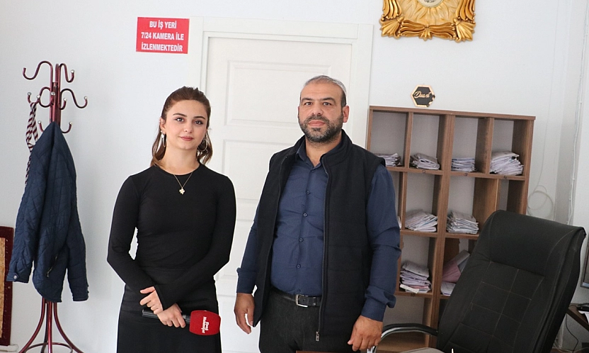 Nailbey Muhtarı Murat Ataş: 'Altyapı bitiyor, sırada asfalt var'