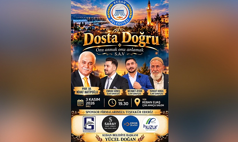 Nihat Hatipoğlu Elazığ'a geliyor!