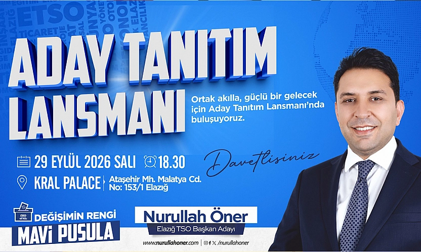 Nurullah Öner'den Elazığ'a Açık Davet: 'Gelin, Bizi Yakından Tanıyın'