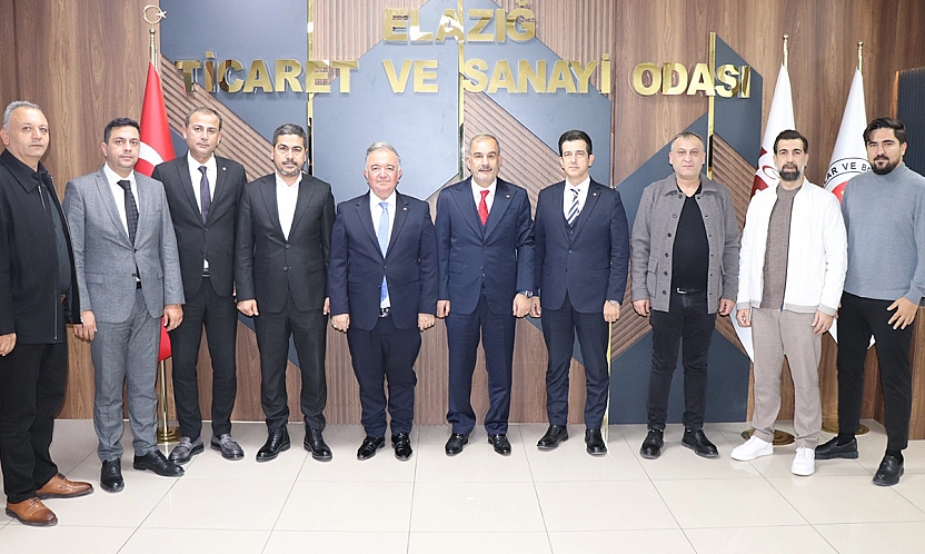 Osmaniye TSO heyetinden Elazığ TSO'ya ziyaret