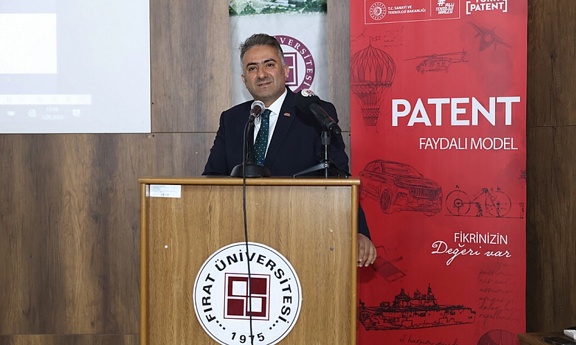 Patent kurumu başkanı durak, fırat üniversitesi'nde