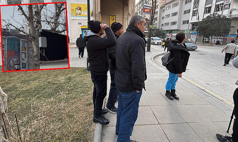 PTT Meydanı'nda Yürek Burkan Anlar